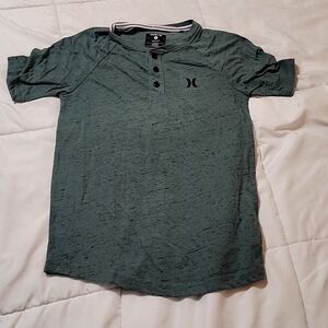 NWOT Hurley Tee Boys M Green